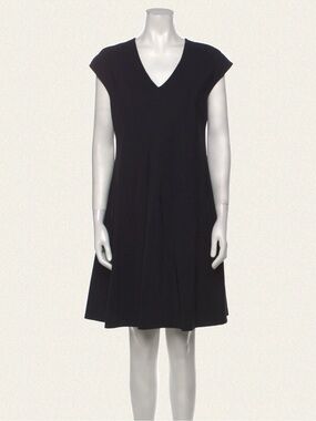 Sarah Pacini Flared Short Dress - Techno-Fabric
